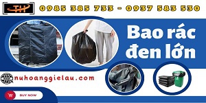 Bao rác đen lớn giá sỉ rẻ