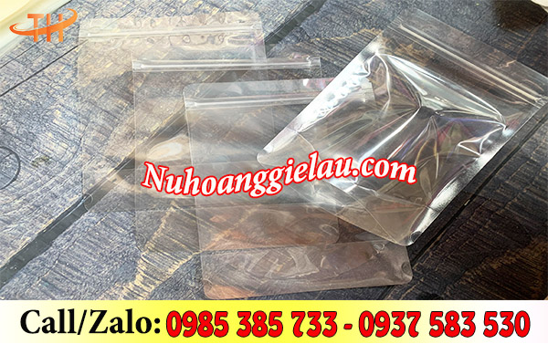 Túi zip đáy đứng trong suốt Túi zip đáy đứng trong suốt
