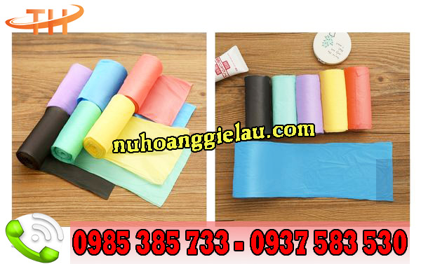 Túi đựng rác cuộn nhiều màu Túi đựng rác cuộn nhiều màu