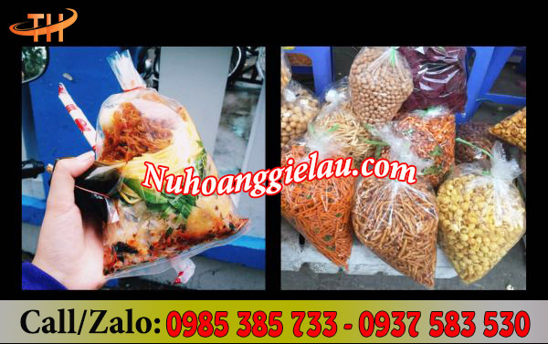 Túi bóng kính đựng thực phẩm tiện lợi Túi bóng kính đựng thực phẩm tiện lợi