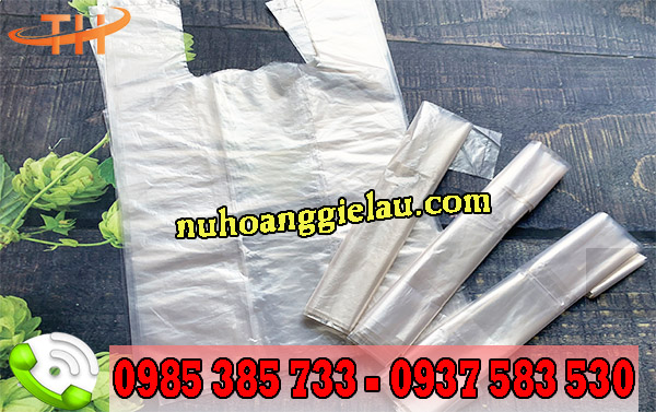 Túi bóng mỡ màu hồng trắng Túi bóng mỡ màu hồng trắng