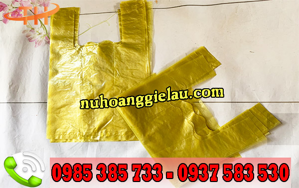 Túi bóng mỡ màu hồng trắng vàng Túi bóng mỡ màu hồng trắng vàng