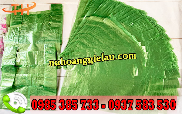 Túi bóng mỡ màu hồng trắng xanh Túi bóng mỡ màu hồng trắng xanh