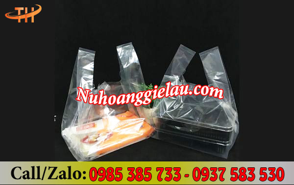 Túi bóng mỡ hàng chợ đựng thức ăn nhanh Túi bóng mỡ hàng chợ đựng thức ăn nhanh