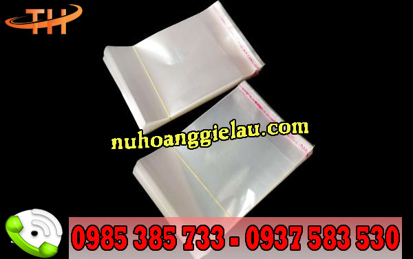 Túi dán miệng OPP dày dặn Túi dán miệng OPP dày dặn