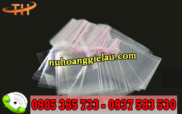 Túi dán miệng OPP nhiều size Túi dán miệng OPP nhiều size