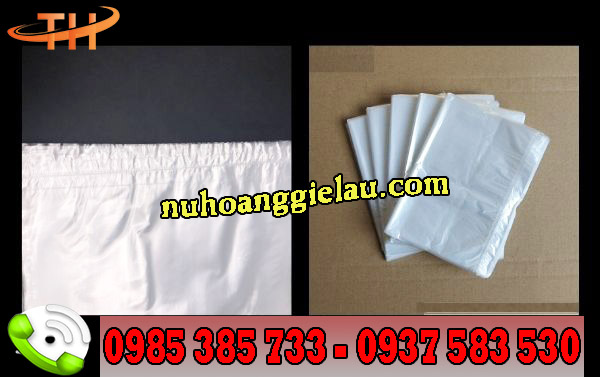 Túi pe dẻo được ép chặt miệng túi Túi pe dẻo được ép chặt miệng túi