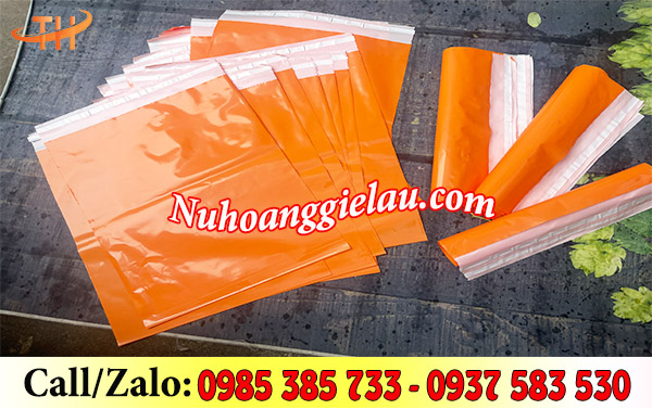 Túi niêm phong màu cam Túi niêm phong màu cam
