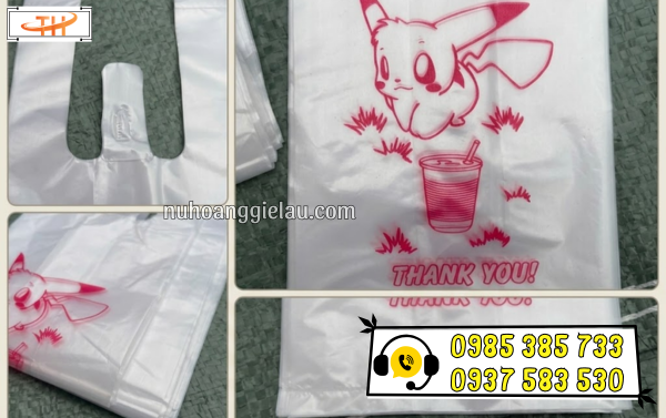 Túi đựng ly in hình Pikachu tại Thu Hồng có nhận sản xuất theo yêu cầu Túi đựng ly in hình Pikachu tại Thu Hồng có nhận sản xuất theo yêu cầu