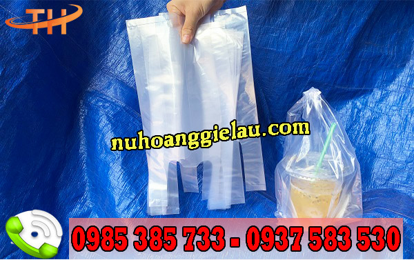 túi đựng 1 ly nước mía túi đựng 1 ly nước mía