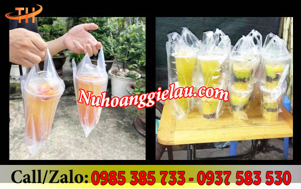 Bọc xốp gai đựng ly mang đi tiện lợi Bọc xốp gai đựng ly mang đi tiện lợi