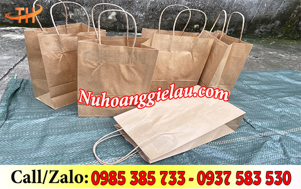 Túi giấy kraft thân thiện môi trường Túi giấy kraft thân thiện môi trường