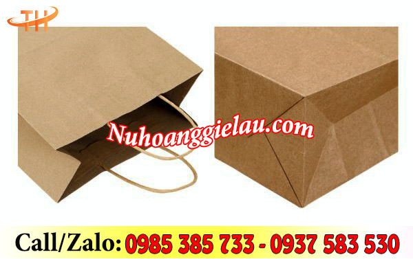 Túi giấy kraft thiết kế đơn giản, tiện lợi Túi giấy kraft thiết kế đơn giản, tiện lợi