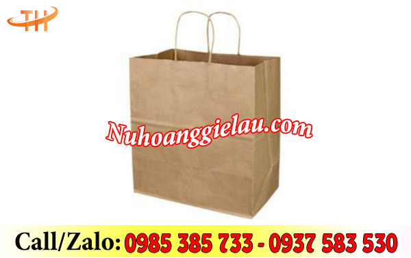 Túi giấy có quai thiết kế đơn giản, sang trọng Túi giấy có quai thiết kế đơn giản, sang trọng