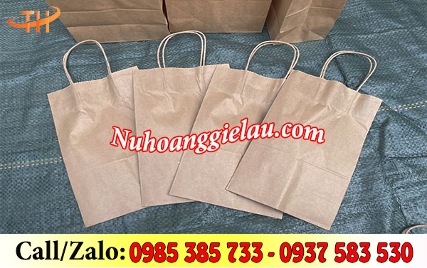 Túi giấy kraft sản phẩm thân thiện với môi trường Túi giấy kraft sản phẩm thân thiện với môi trường