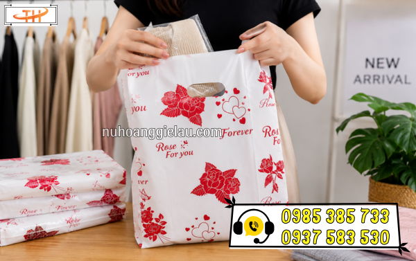 Túi hột xoài HD in sẵn đựng hàng hoá Túi hột xoài HD in sẵn đựng hàng hoá