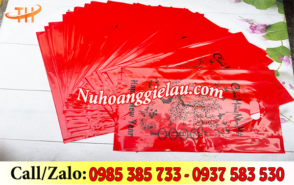 Túi hột xoài in chữ Túi hột xoài in chữ