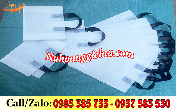 Túi hột xoài quai ép bề mặt bóng mịn Túi hột xoài quai ép bề mặt bóng mịn