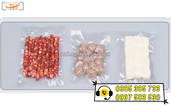 Túi hút chân không thực phẩm sạch, tiện lợi, bảo quản lâu Túi hút chân không thực phẩm sạch, tiện lợi, bảo quản lâu