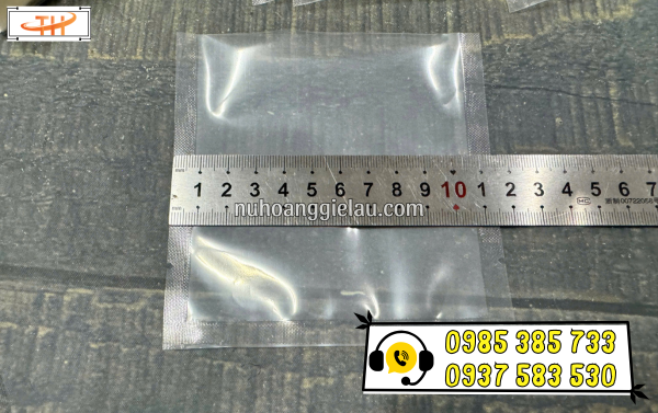 Bao hút chân không thực phẩm size nhỏ Bao hút chân không thực phẩm size nhỏ