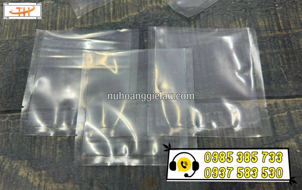 Bao hút chân không thực phẩm size nhỏ trong suốt Bao hút chân không thực phẩm size nhỏ trong suốt