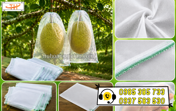 Túi lưới bọc mít tiện lợi, dễ sử dụng Túi lưới bọc mít tiện lợi, dễ sử dụng