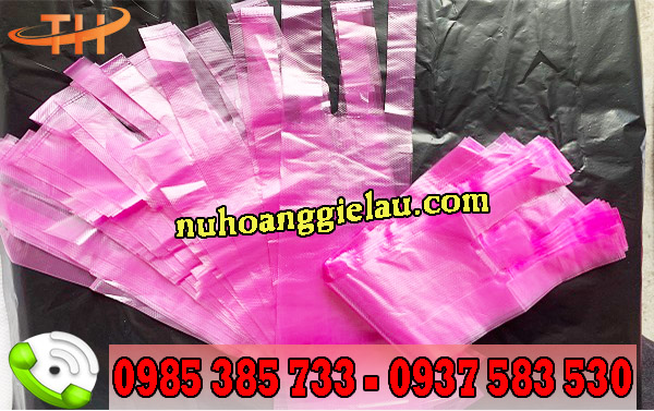 túi xốp gai màu hồng túi xốp gai màu hồng