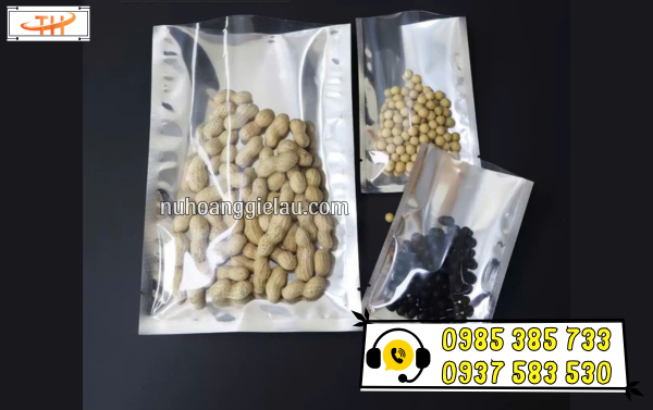 Túi 3 biên 1 mặt trong 1 mặt bạc cho phép bảo quản nhiều loại thực phẩm khác nhau Túi 3 biên 1 mặt trong 1 mặt bạc cho phép bảo quản nhiều loại thực phẩm khác nhau