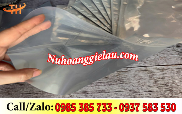 Túi ép 3 biên 1 mặt trong 1 mặt bạc Túi ép 3 biên 1 mặt trong 1 mặt bạc