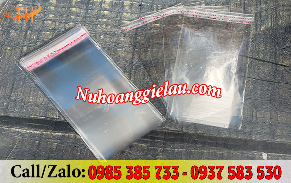 Túi OPP dán miệng Túi OPP dán miệng