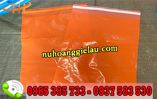 túi niêm phong màu cam túi niêm phong màu cam