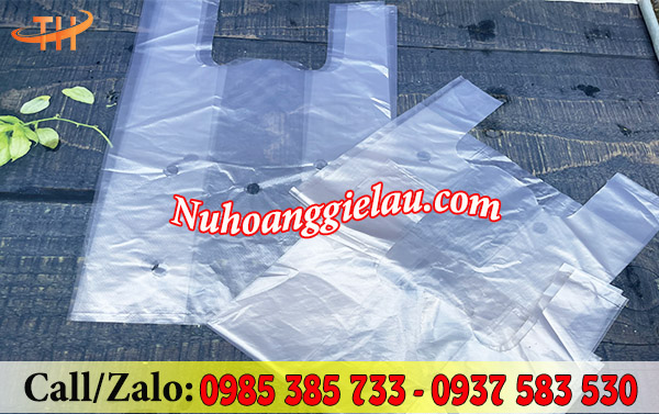 Túi nilon 2 quai có đục sẵn lỗ giá rẻ tại công ty Thu Hồng Túi nilon 2 quai có đục sẵn lỗ giá rẻ tại công ty Thu Hồng
