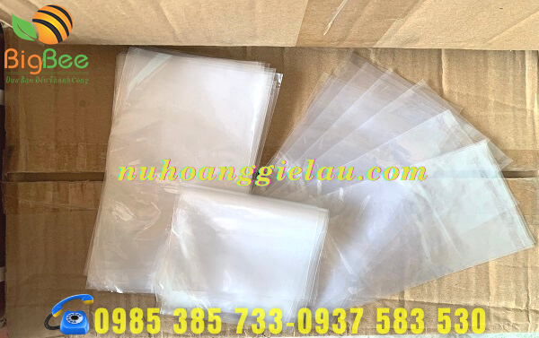 túi bóng kiếng đựng thực phẩm hàng có sẵn tại xưởng
