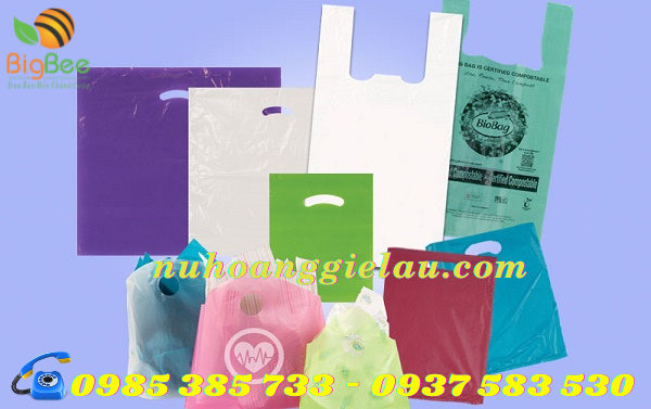 túi nilon nhiều mẫu