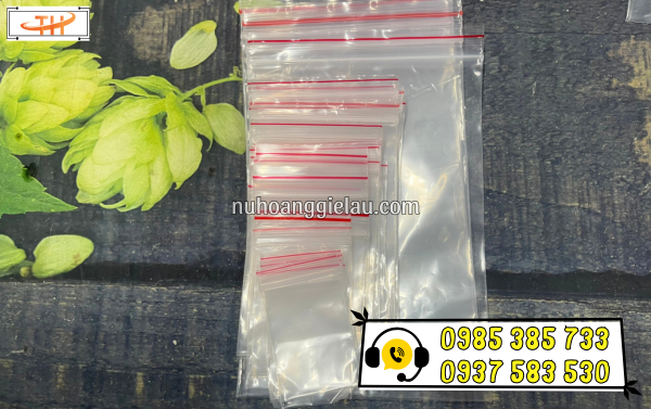 Túi zip chỉ đỏ Túi zip chỉ đỏ
