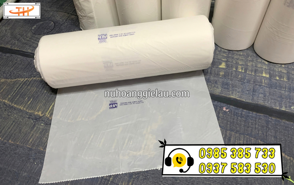 Túi nilon cuộn xé đựng thực phẩm Túi nilon cuộn xé đựng thực phẩm