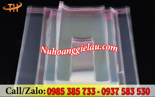 Túi ni lông dán miệng trong suốt đa dạng với nhiều kích thước Túi ni lông dán miệng trong suốt đa dạng với nhiều kích thước