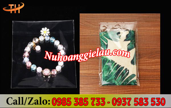 Túi ni lông dán miệng trong suốt được sử dụng đựng nhiều sản phẩm khác nhau Túi ni lông dán miệng trong suốt được sử dụng đựng nhiều sản phẩm khác nhau