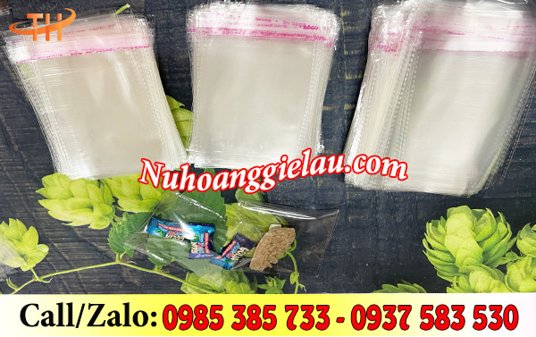 Túi dán miệng size nhỏ trong suốt, quan sát hàng hoá bên trong tiện lợi Túi dán miệng size nhỏ trong suốt, quan sát hàng hoá bên trong tiện lợi