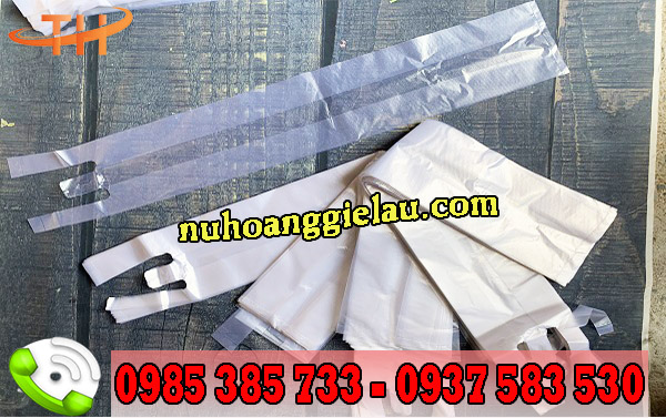 túi đựng bành mì dài Sào Gòn màu trắng dày dặn túi đựng bành mì dài Sào Gòn màu trắng dày dặn