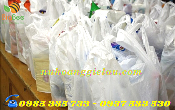 sử dụng túi nilon vô cùng tiện lợi