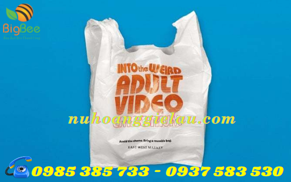 túi nilon hai quai xách
