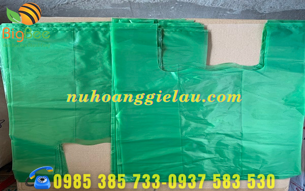 túi nilon (xốp) hai quai siêu đẹp giá rẻ TPHCM