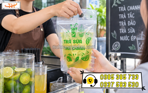 Túi zip lock đựng nước sạch, đẹp, gọn Túi zip lock đựng nước sạch, đẹp, gọn