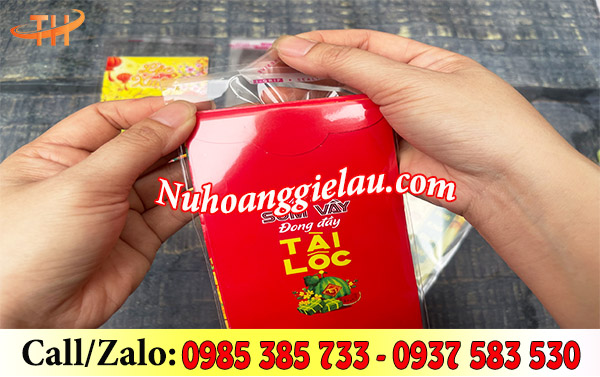 Túi bóng đựng bao lì xì có lớp keo dán tiện lợi Túi bóng đựng bao lì xì có lớp keo dán tiện lợi