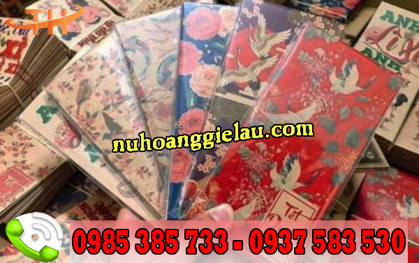 Túi OPP trong suốt dán miệng đựng bao lì xì Túi OPP trong suốt dán miệng đựng bao lì xì