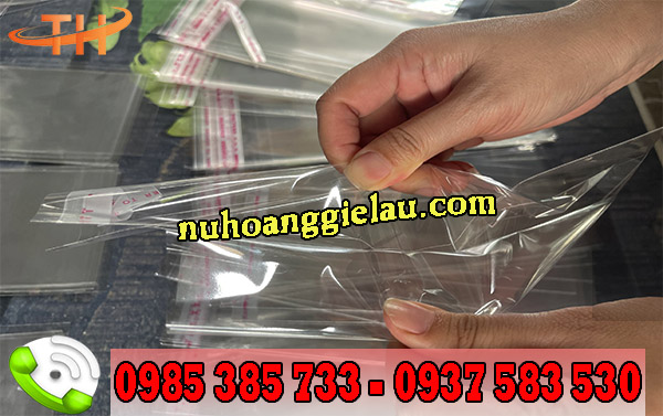 Túi OPP trong suốt dán miệng trong suốt sử dụng an toàn, kín đáo Túi OPP trong suốt dán miệng trong suốt sử dụng an toàn, kín đáo