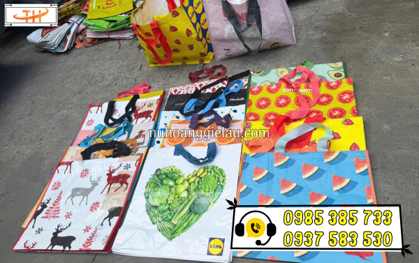 Túi PP dệt đa dạng với nhiều hình in bắt mắt Túi PP dệt đa dạng với nhiều hình in bắt mắt