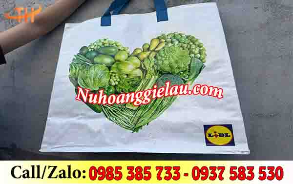 Túi PP dệt siêu thị dày dặn  Túi PP dệt siêu thị dày dặn