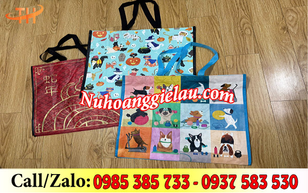 Túi PP dệt siêu thị đẹp Túi PP dệt siêu thị đẹp